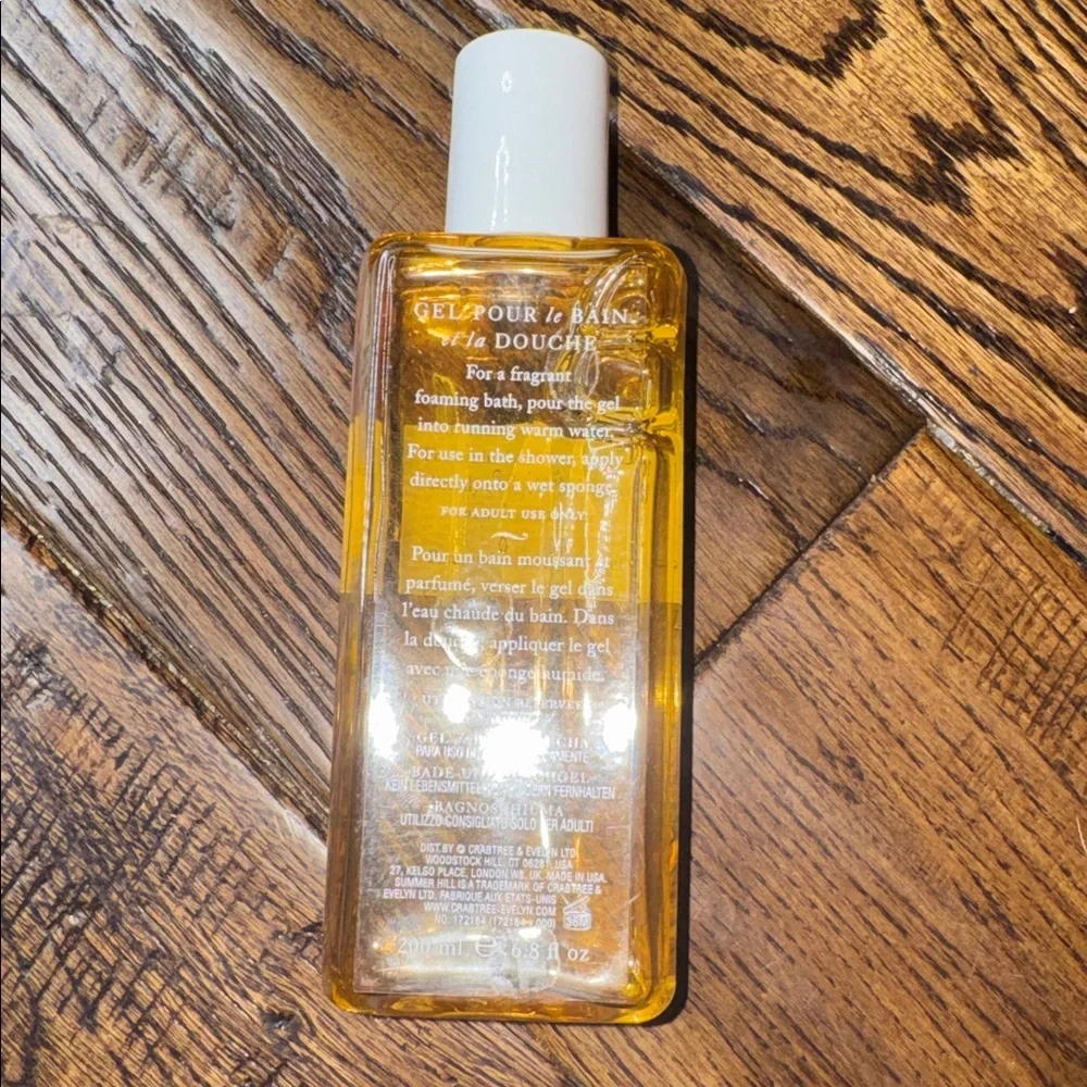 Crabtree & Evelyn Summer Hill Bath and Shower Gel - Golden Hue Size 200 ml